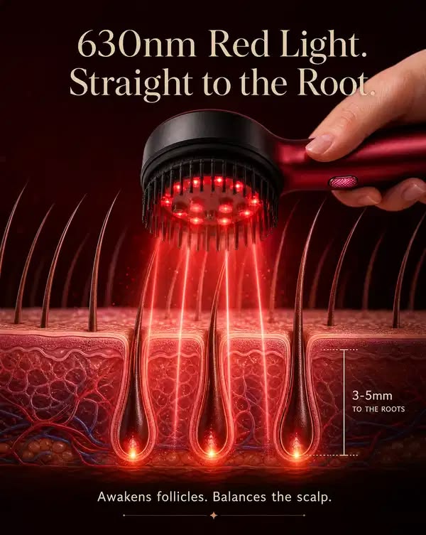 Electric Head Scalp Massager 2 In 1 Scalp Massage Brush And Oil Applicator