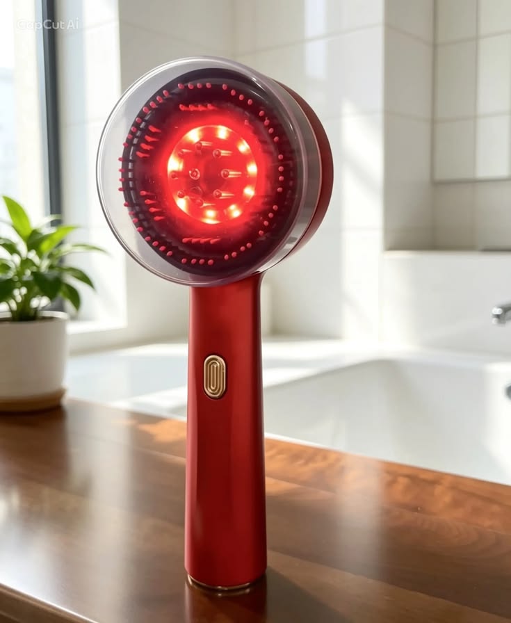 Electric Head Scalp Massager 2 In 1 Scalp Massage Brush And Oil Applicator